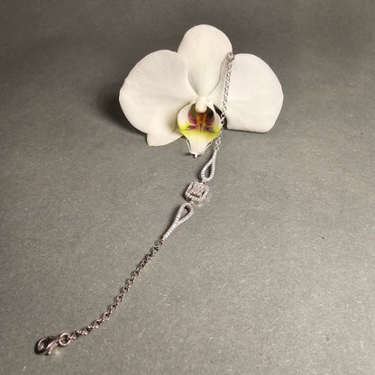 Armband Quadratisches Ornament Silber 925