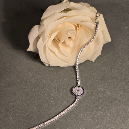 Armband Zirkonia Engelsauge Silber 925