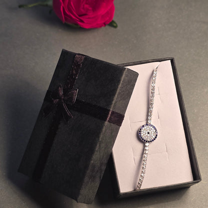 Armband Zirkonia Engelsauge Silber 925