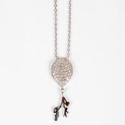 Halskette  Family-Heart Silber 925