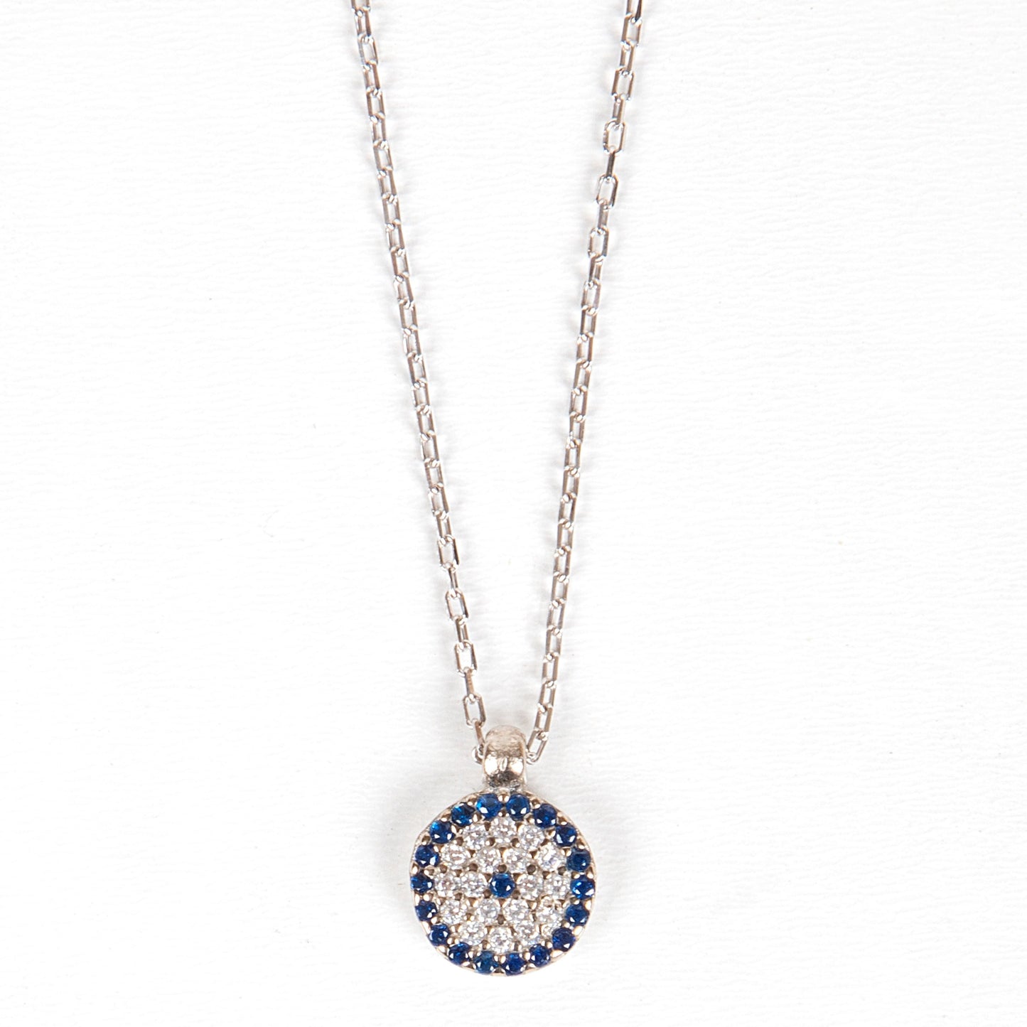 Halskette Engelsauge-Fein Silber 925