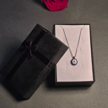 Halskette Engelsauge-Fein Silber 925