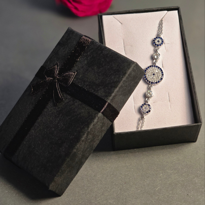 Armband Triple-Engelsauge Silber 925