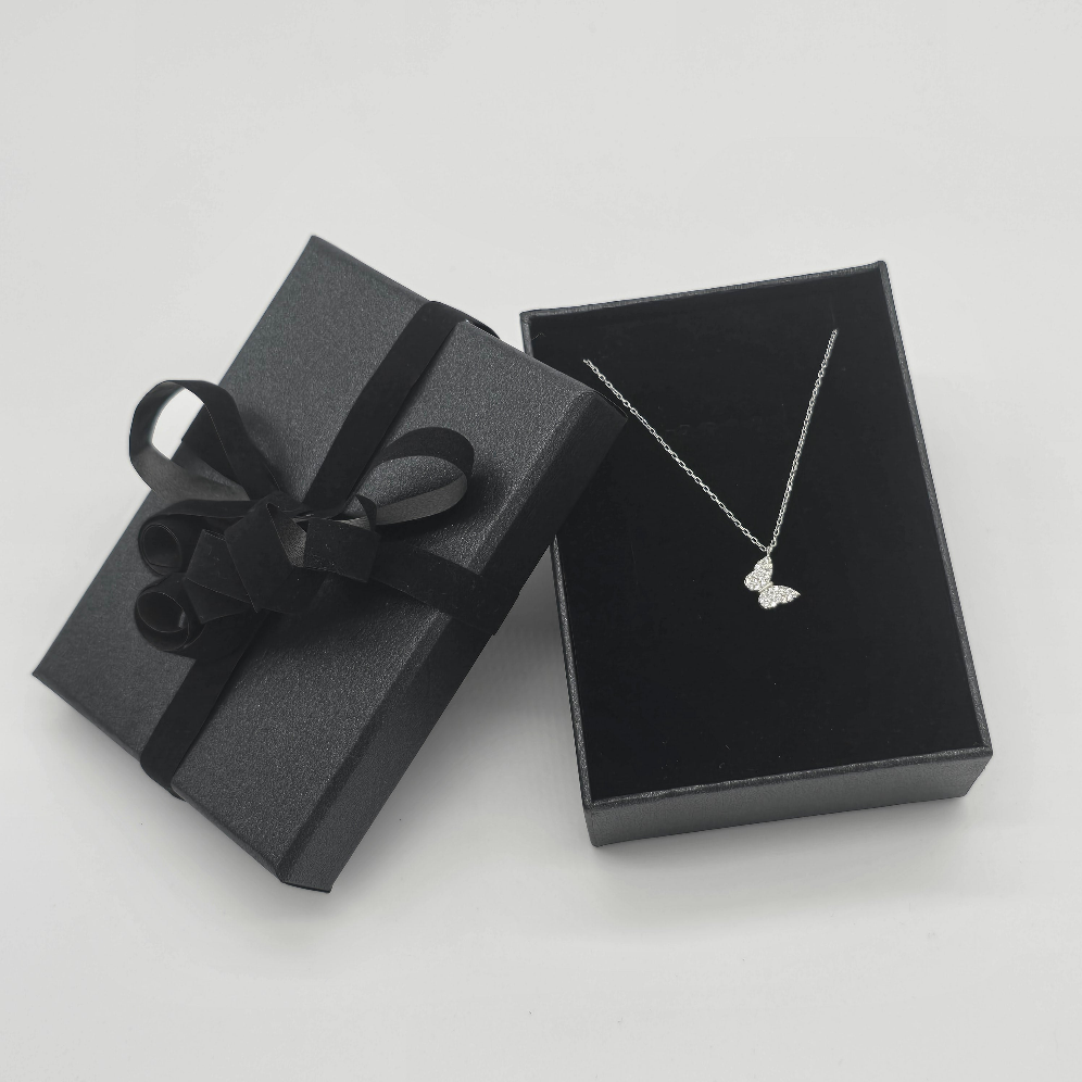 Halskette Schmetterling fein 925 Silber