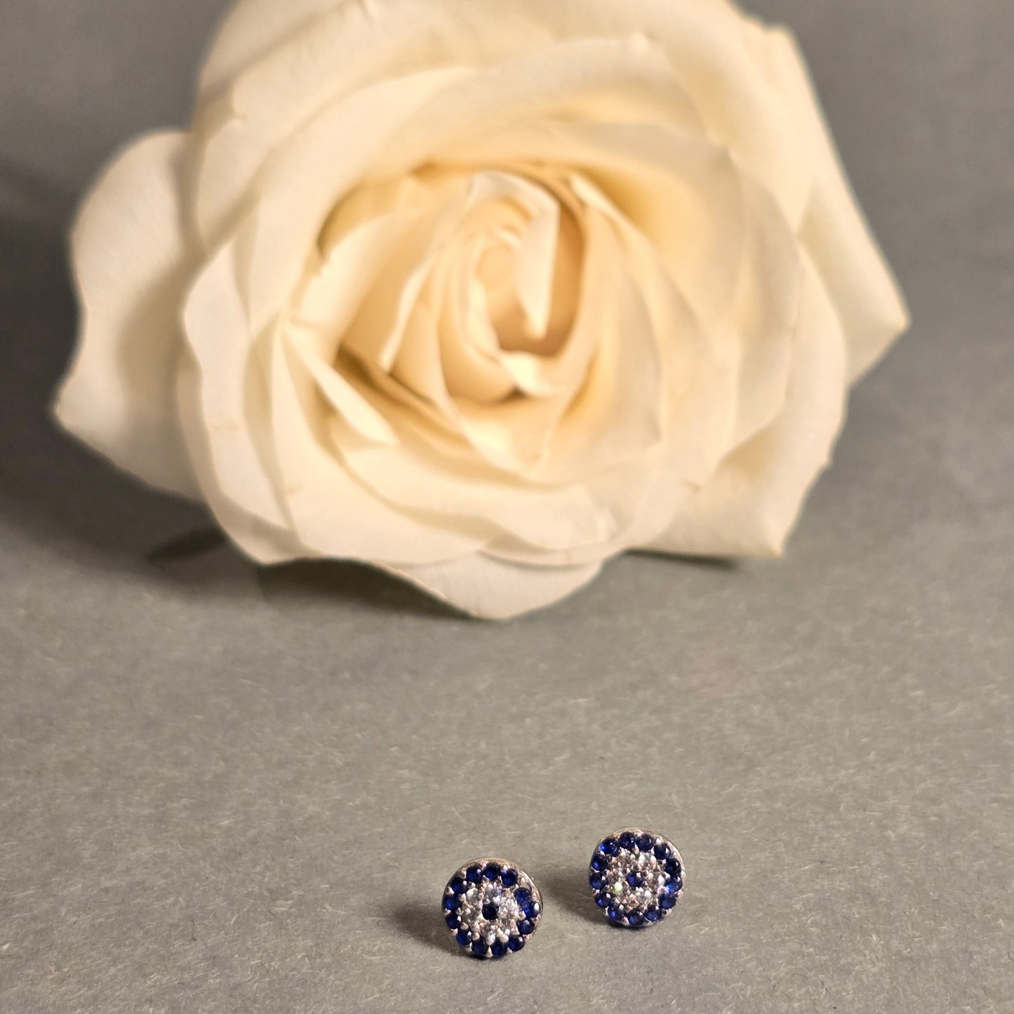 Ohrstecker Engelsauge Silber 925