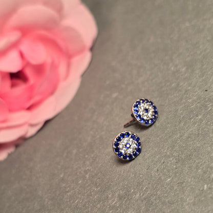 Ohrstecker Engelsauge Silber 925