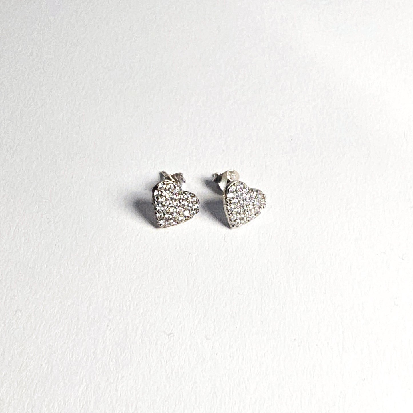 Ohrstecker Heart Silber 925