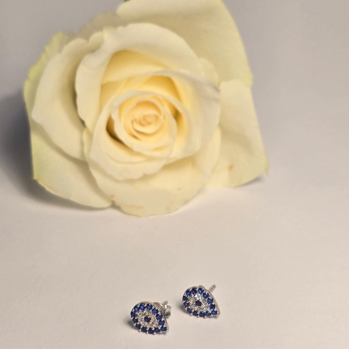 Ohrstecker Engelsauge-Drop Silber 925