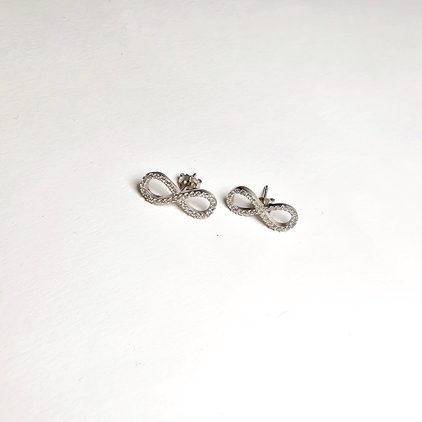 Ohrstecker Infinity Silber 925