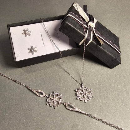 Schmuckset Snow Silber 925