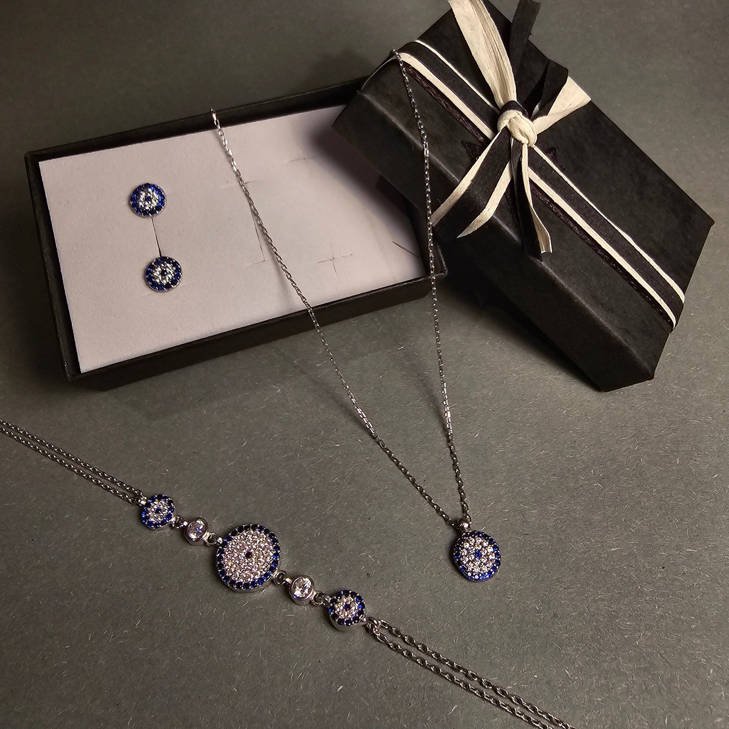 Schmuckset Engelsauge Silber 925