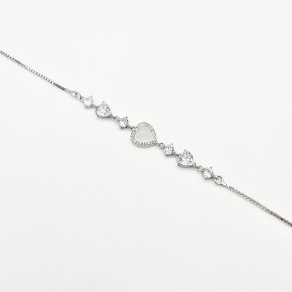 Herzarmband Silber 925