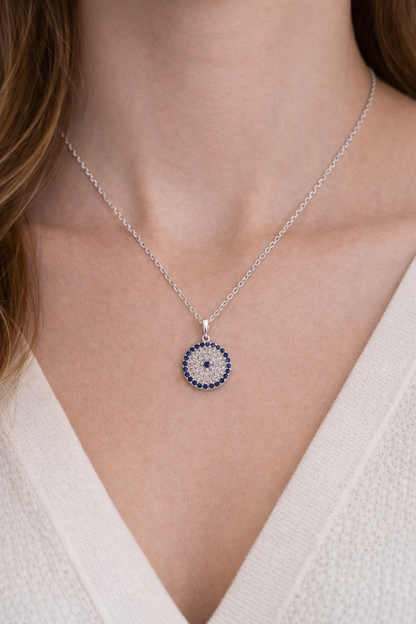 Halskette Engelsauge Silber 925