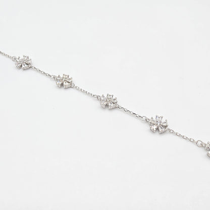 Armband Flower Silber 925