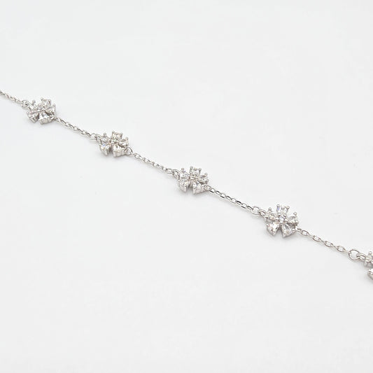 Armband Flower Silber 925