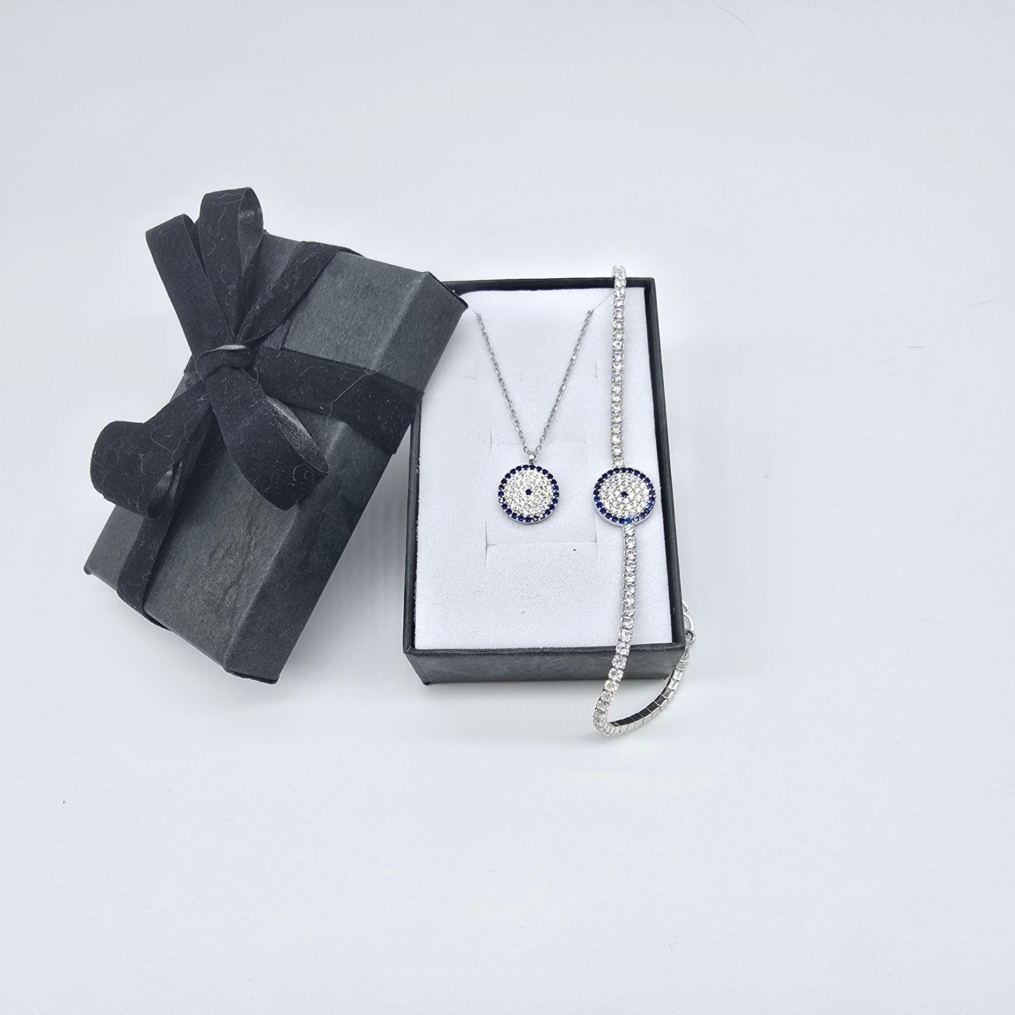 Schmuckset Zirkonia Nazar Silber 925