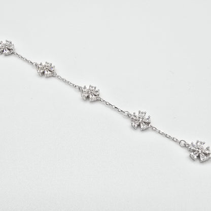 Armband Flower Silber 925