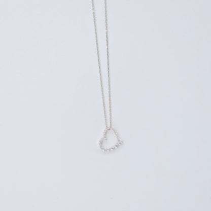 Schmuckset Herz Zirkonia Silber 925